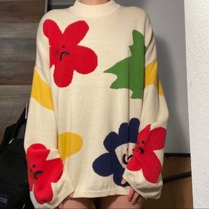 Lazy Oaf Flower Bed Knit Sweater